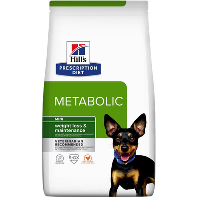 Metabolic Mini Veterinärfoder för hund
