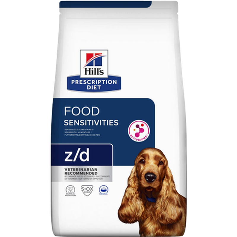 z/d Food Sensitivities Veterinärfoder 10 kg