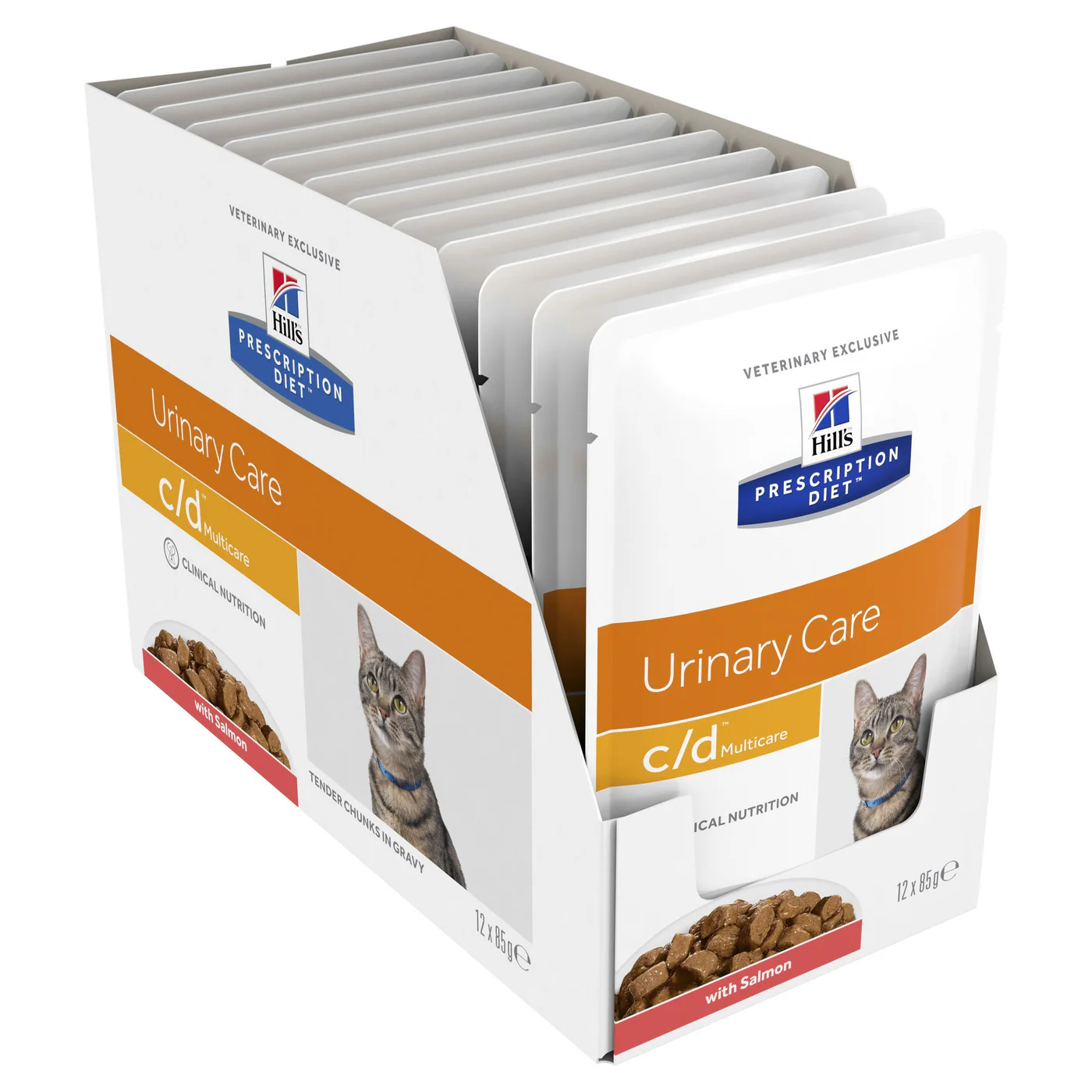 c/d Multicare Urinary Care Salmon 12x85g