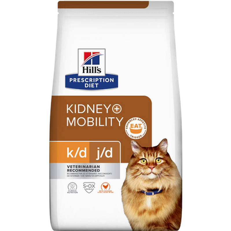 k/d + j/d Kidney Mobility Veterinärfoder 3kg