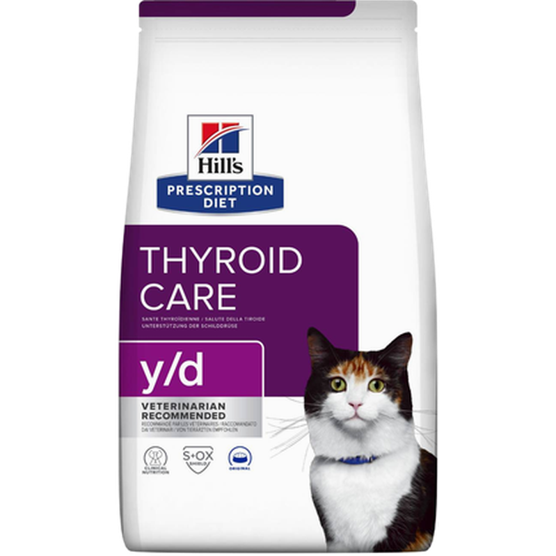 y/d Thyroid Care Veterinärfoder för katt 3kg