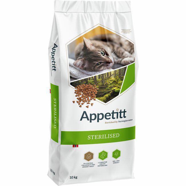 Cat Sterilised Tørrfôr for Katt 10kg