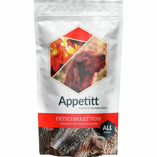 Freeze Dried Vom Kompletteringsfôr for Hund 500g