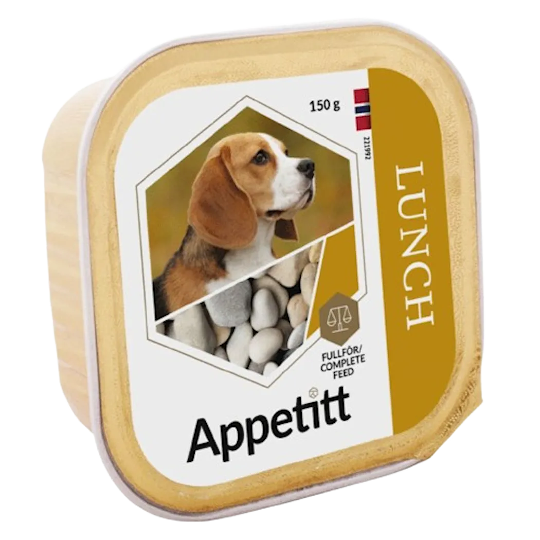 Lunch Våtfôr for hund 150g