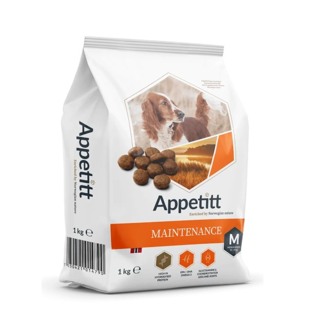 Maintenance Medium Tørrfôr for hund 1kg