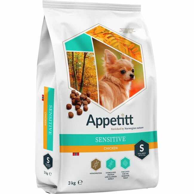 Sensitive Small Chicken Tørrfôr for hund 3kg