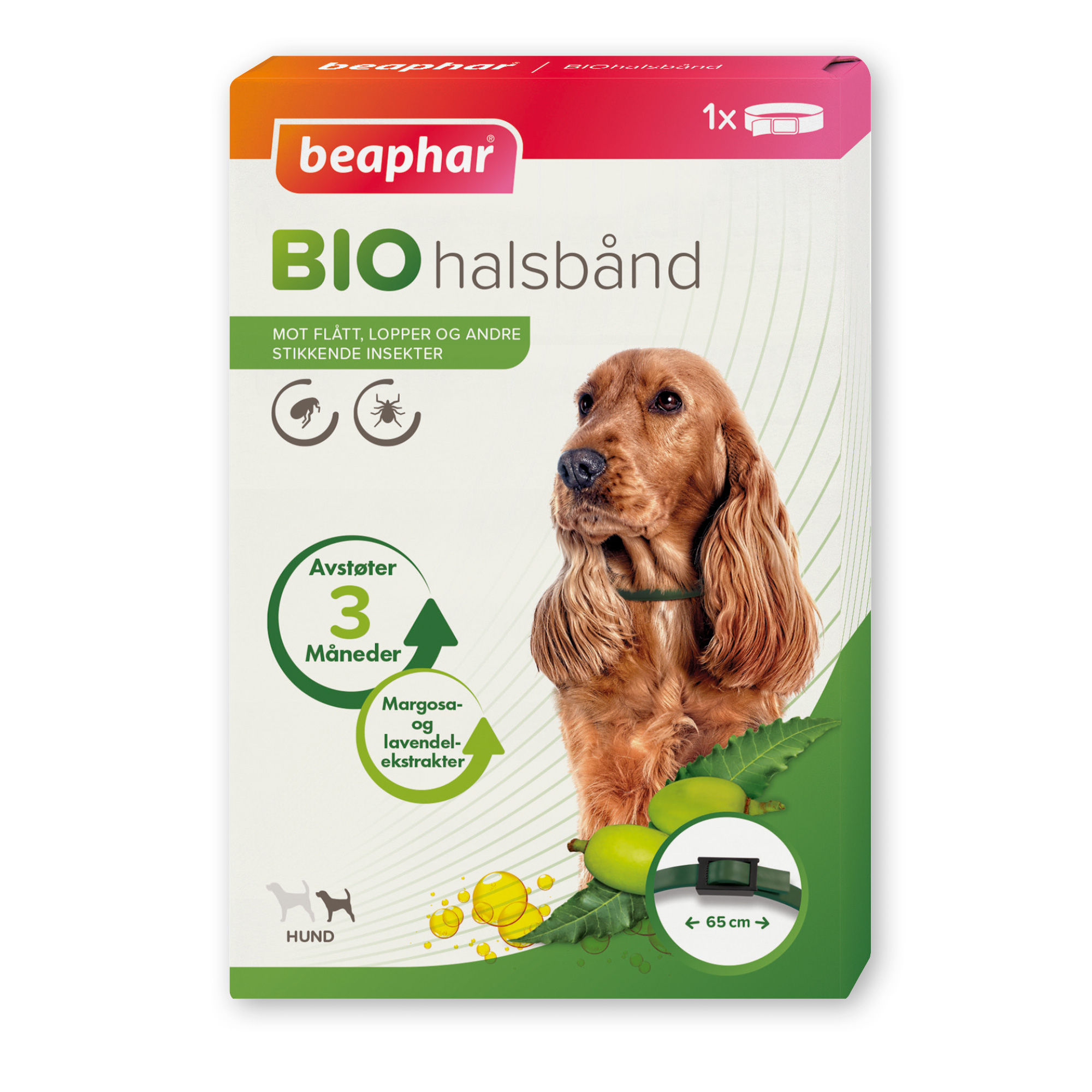 Bio Insekthalsbånd for hund