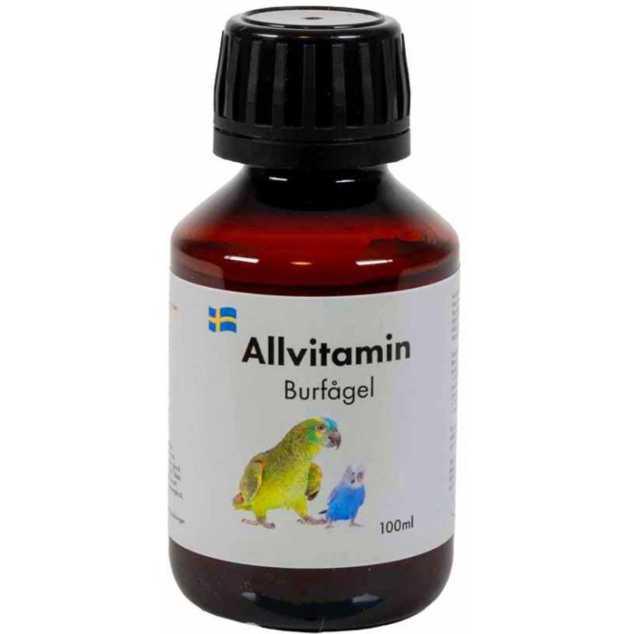 Allvitamin för burfågel 100 ml