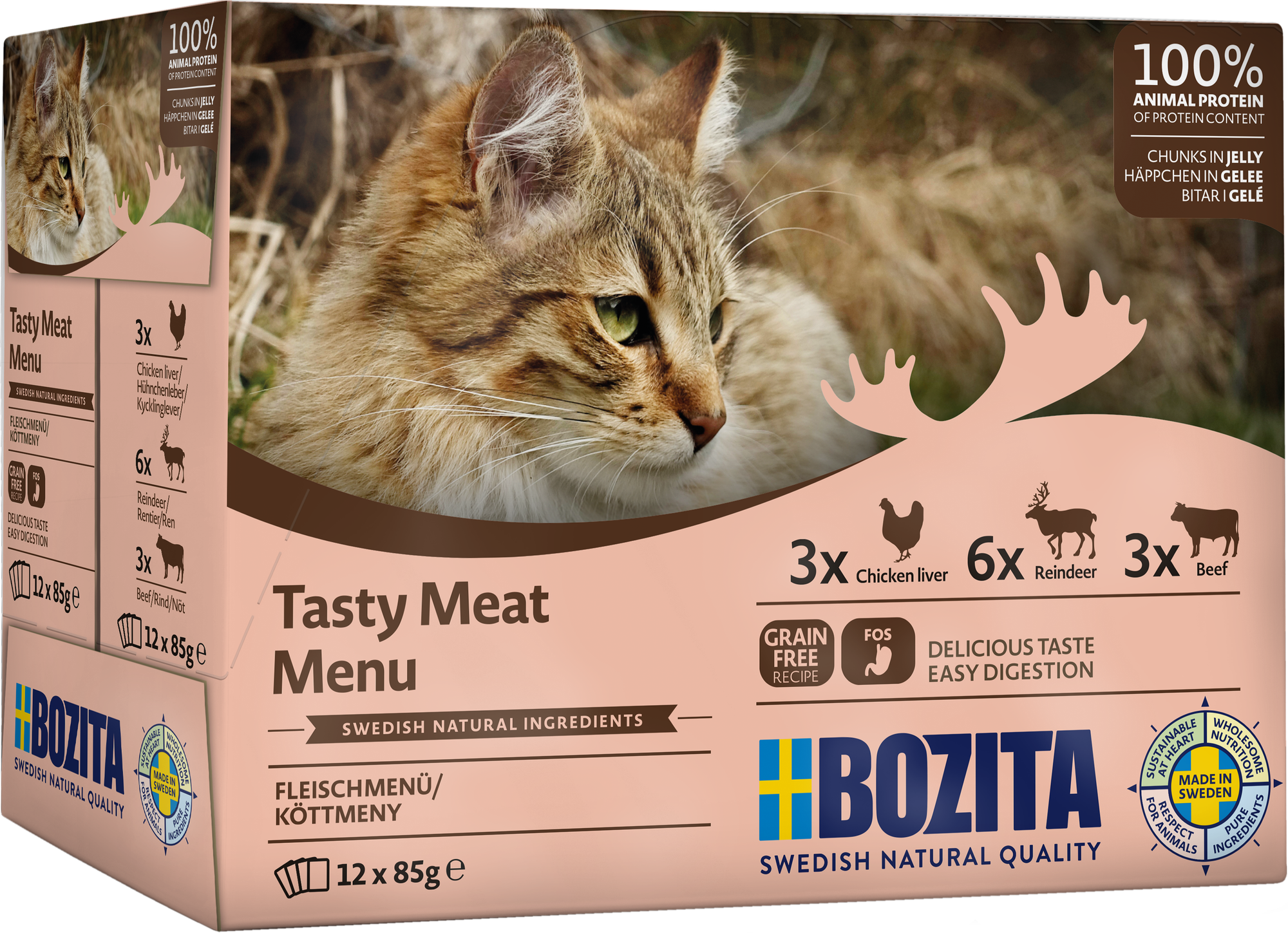 Bozita Meat in Jelly 1,02kg