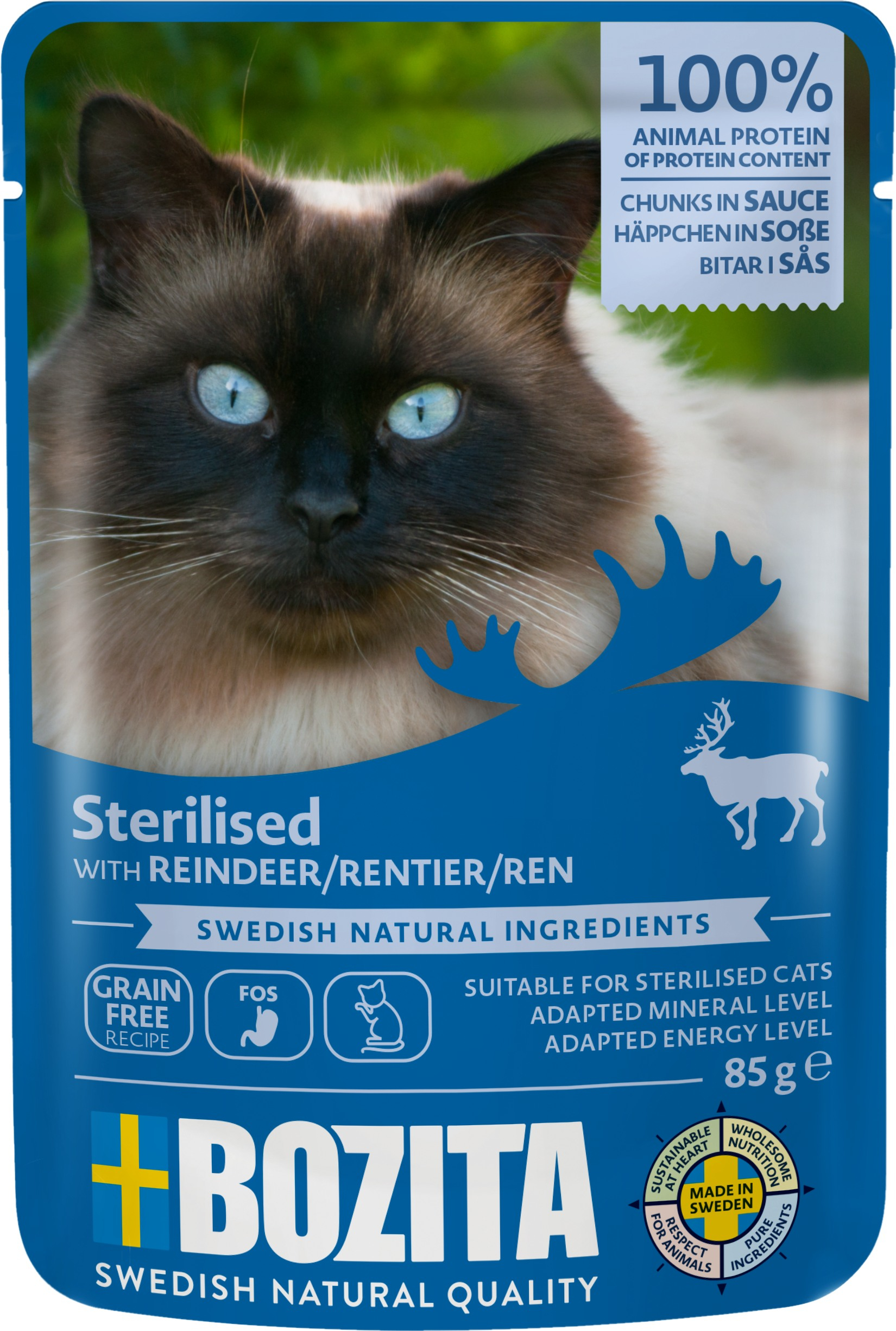 Bozita Sterilized Reindeer 85g
