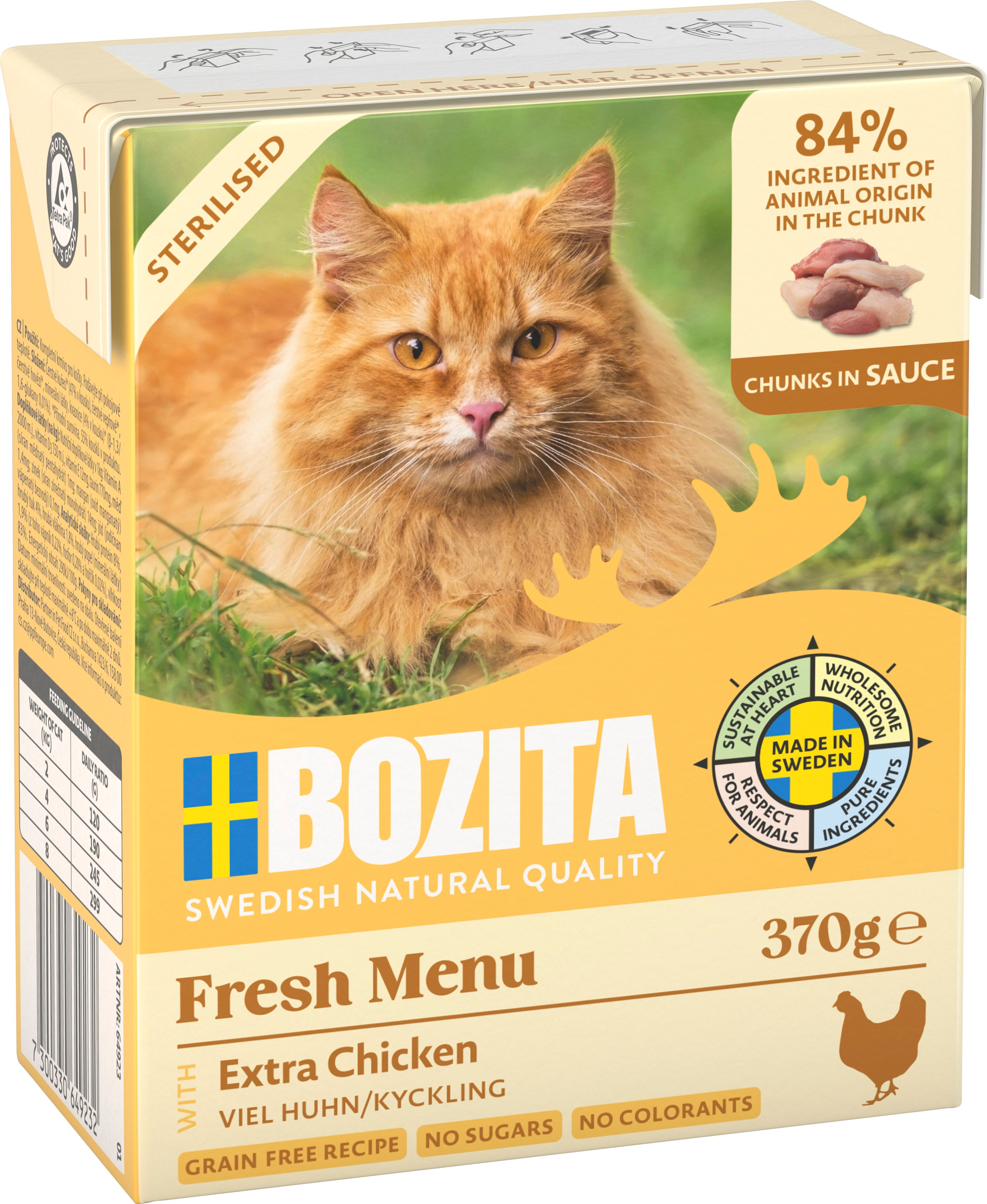 Sterilised Chicken in Sauce Våtfor til katt 370g