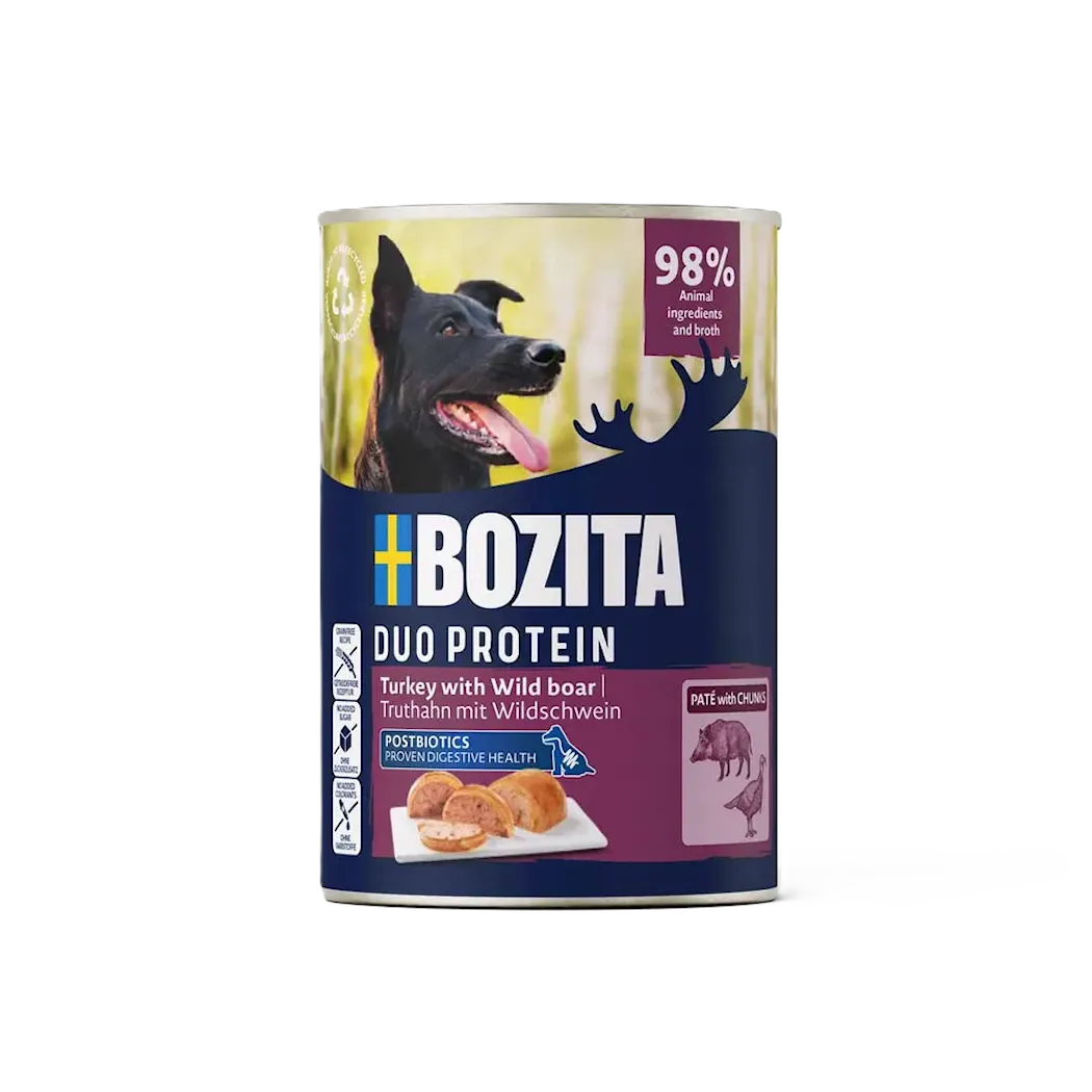 Dog Pate Turkey with Wild Boar Våtfor 400g