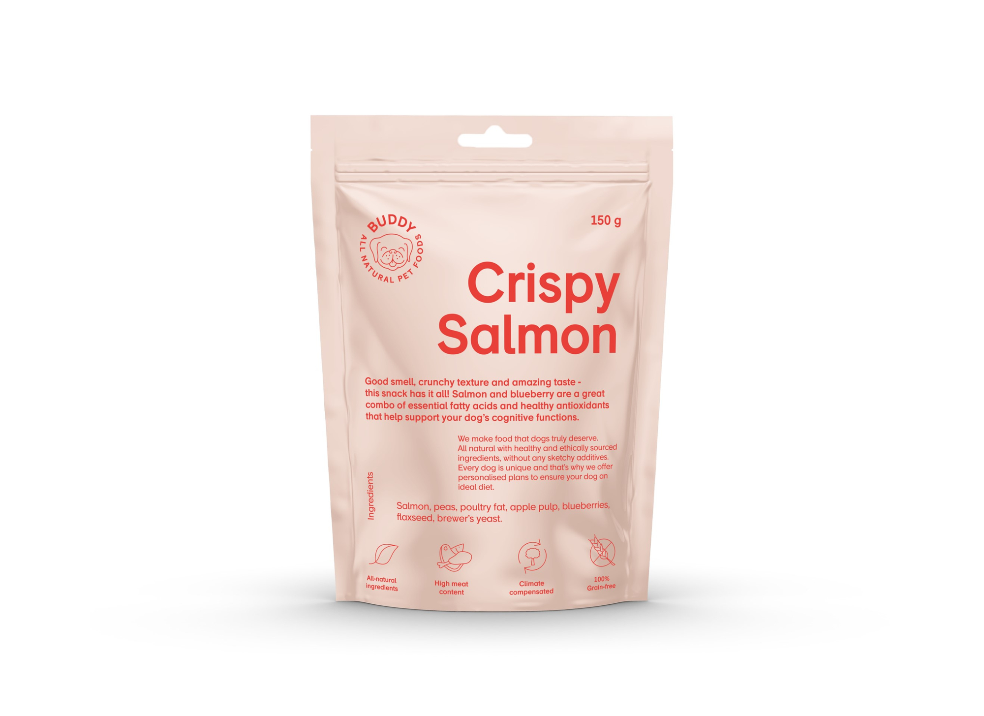 Crispy Salmon koiranherkku 150g