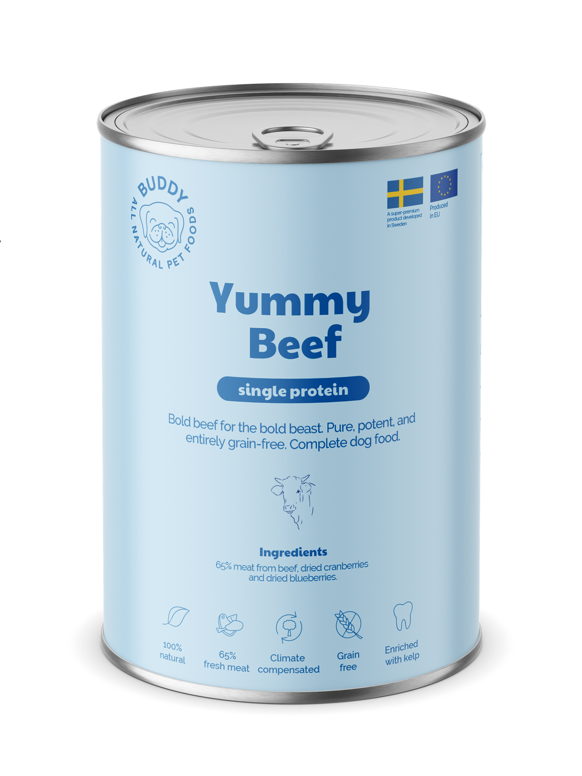 Yummy Beef Våtfoder för hund 400g