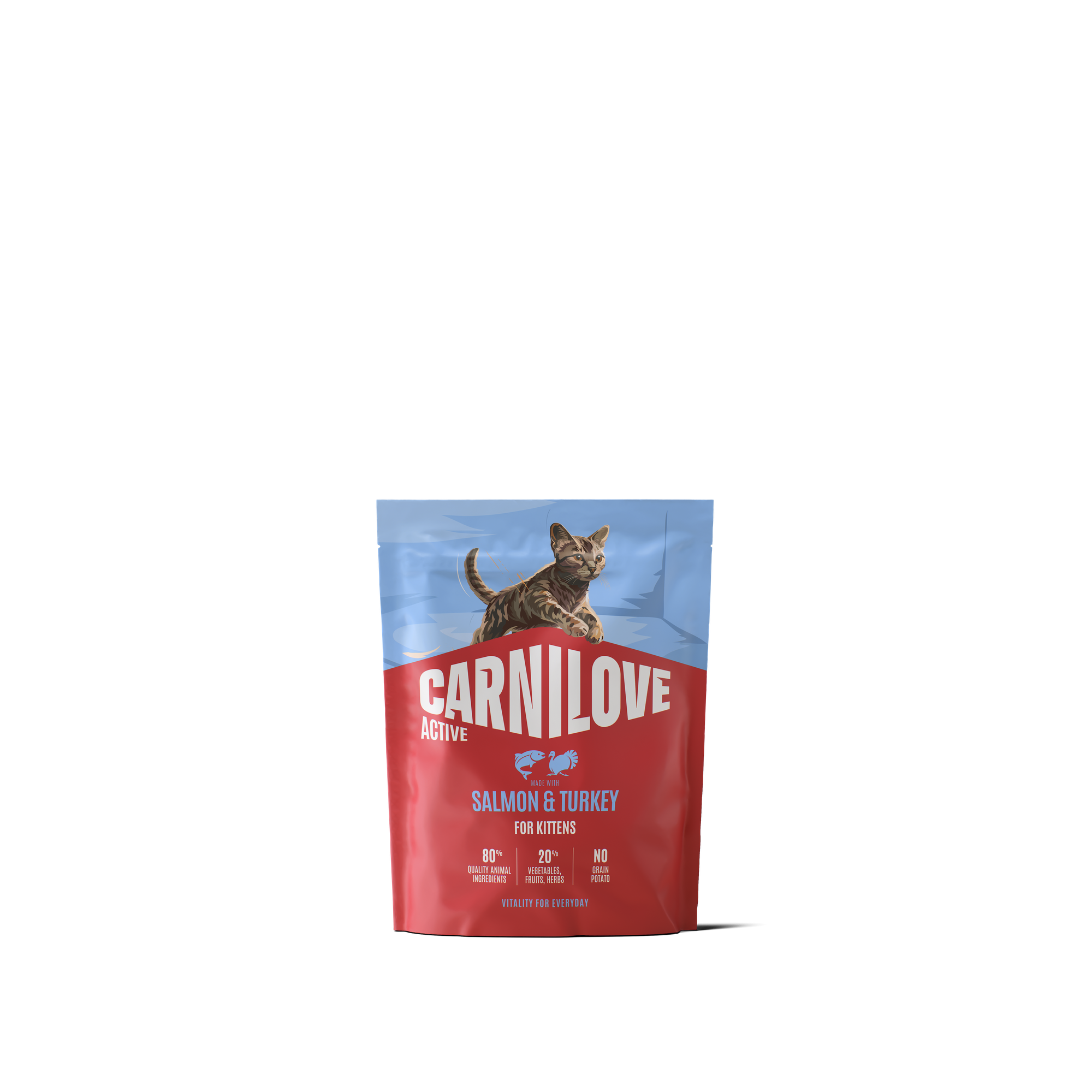 Active Cat Salmon & Turkey for Kittens