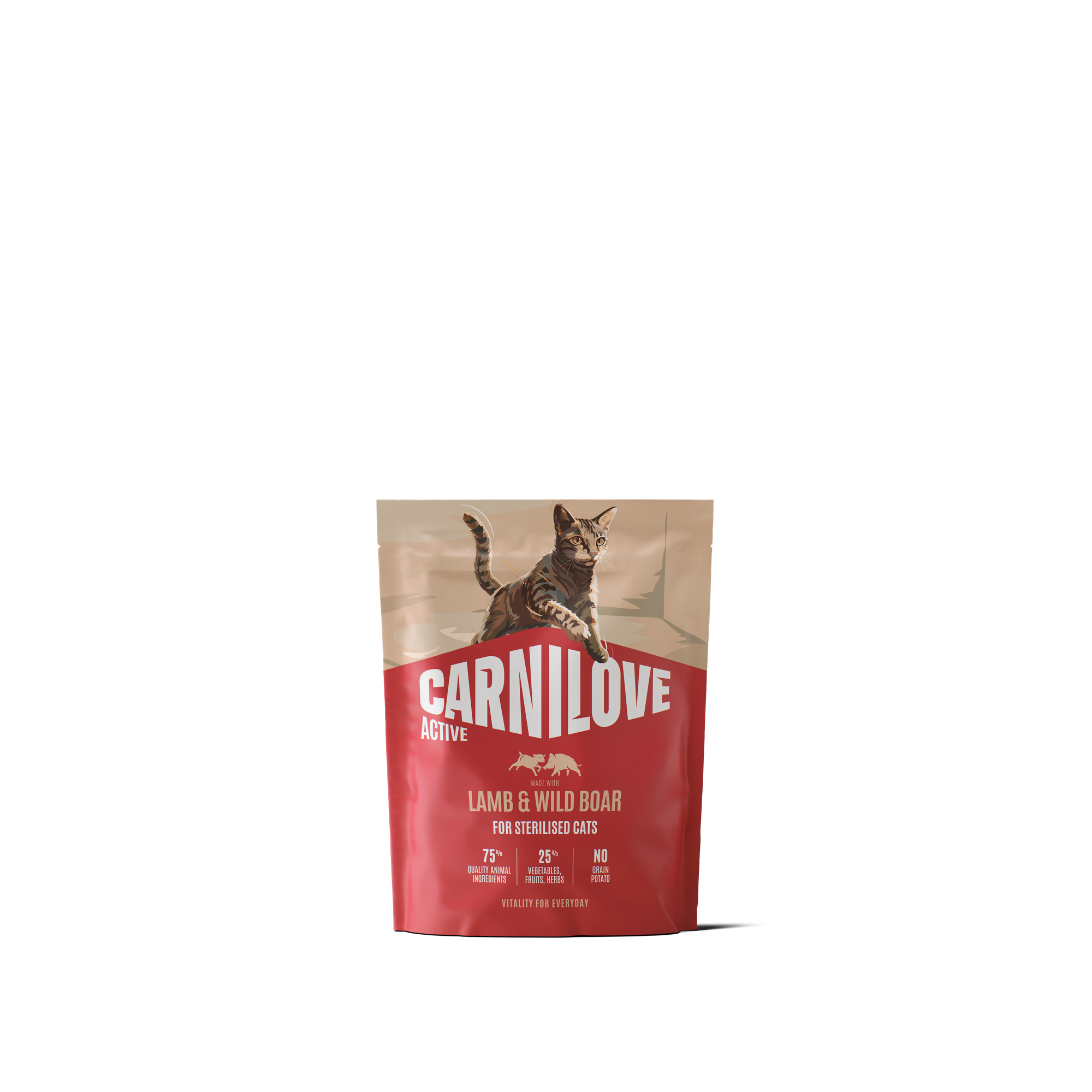 Active Cat Lamb & Wild Boar Sterilised Adult All Breeds