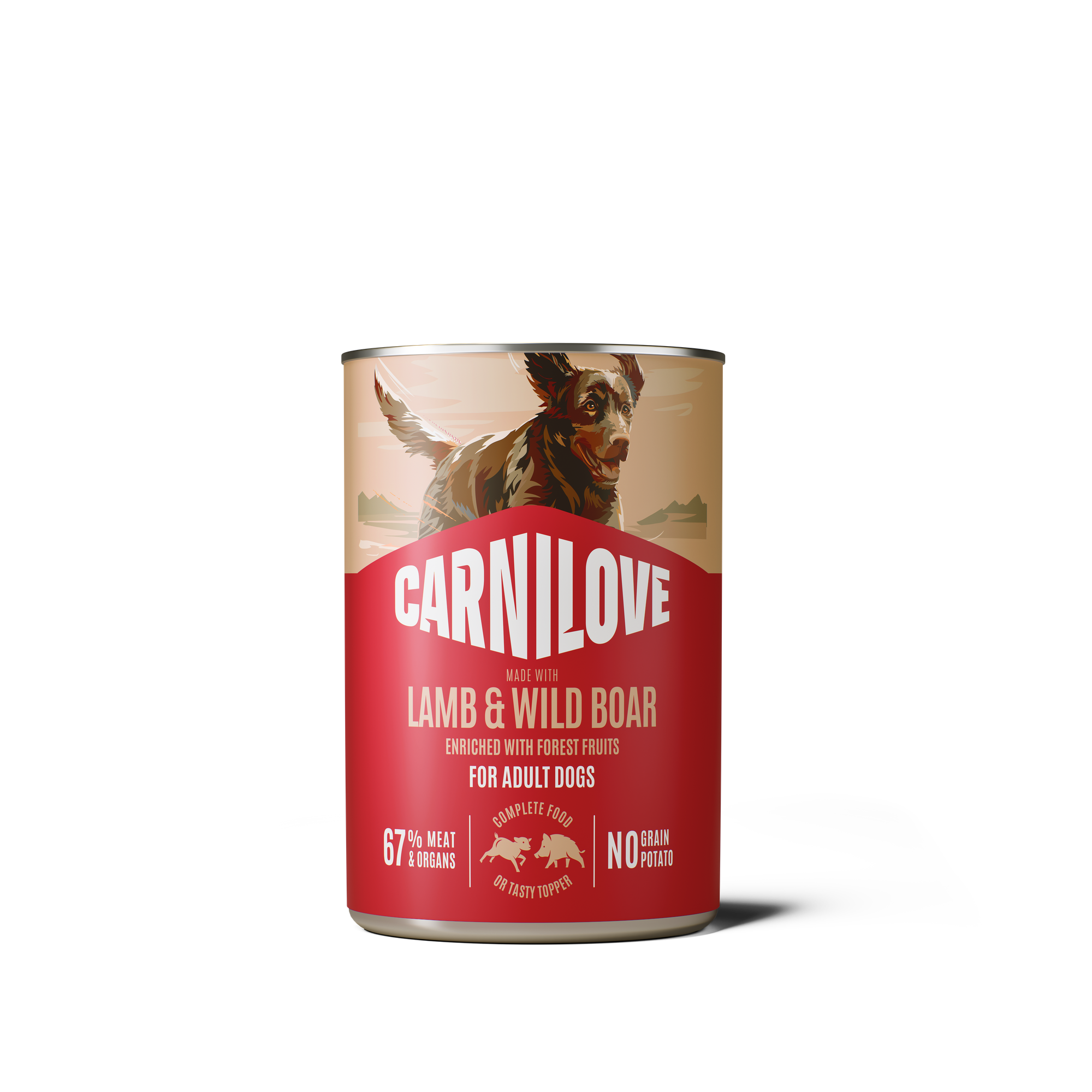 Dog Can Paté Lamb & Wild Boar 400g