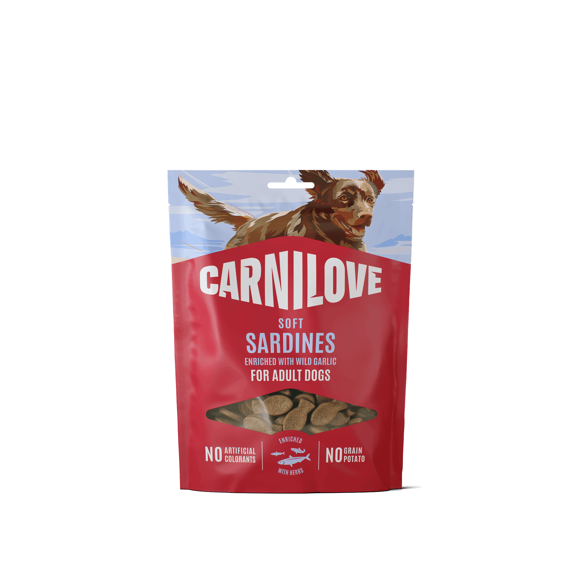 Dog Soft Snack Sardines with Wild Garlic 200g