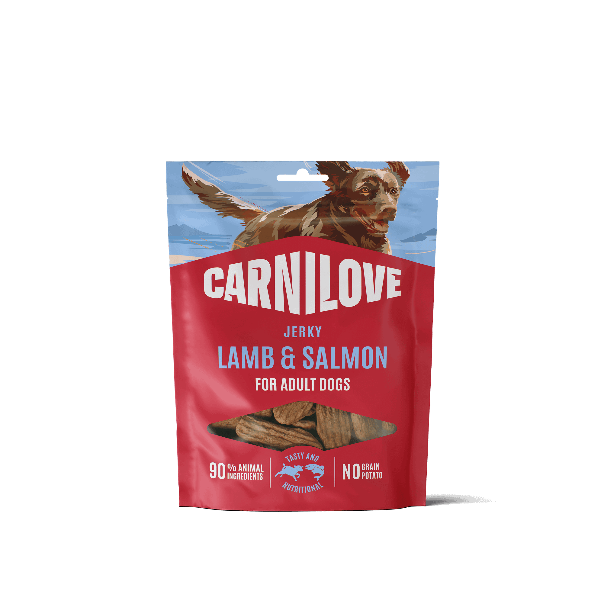 Dog Jerky Lamb with Salmon 100g
