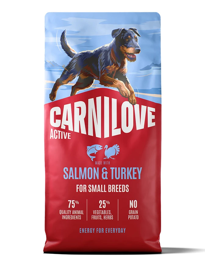 Active Dog Salmon & Turkey Adult Small Breeds