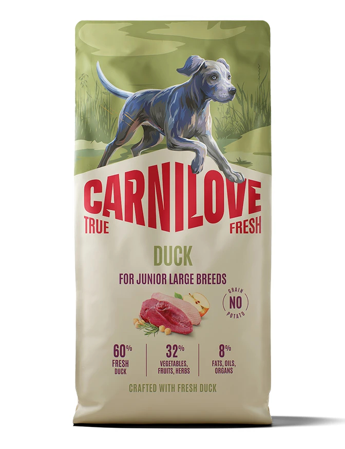 True Fresh Dog Duck for Junior Large Breeds