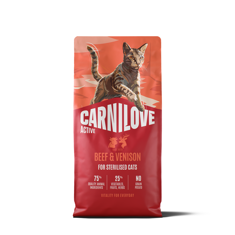 Active Cat Beef & Venison Sterilised Adult All Breeds