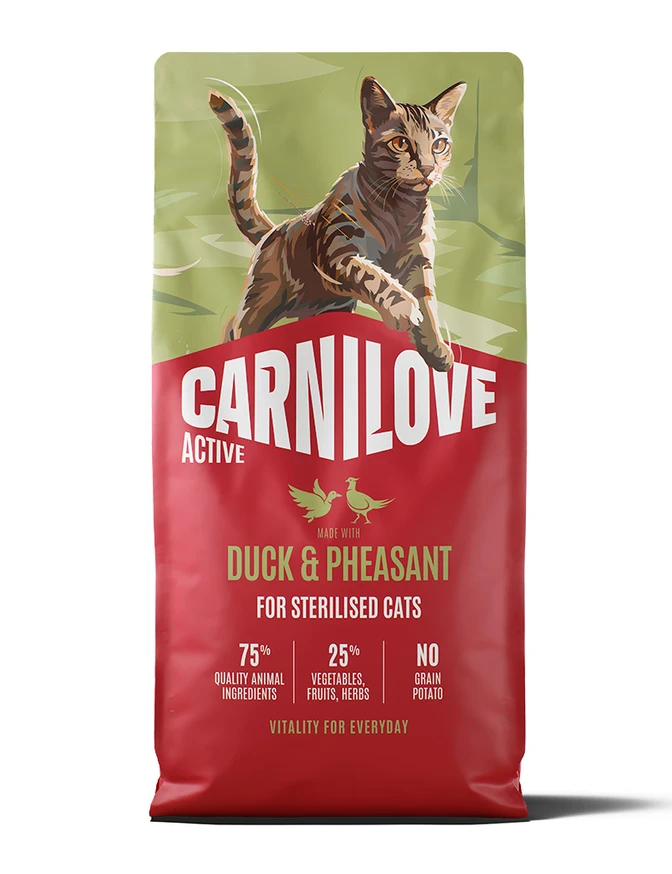 Active Cat Duck & Pheasant Sterilised Adult All Breeds