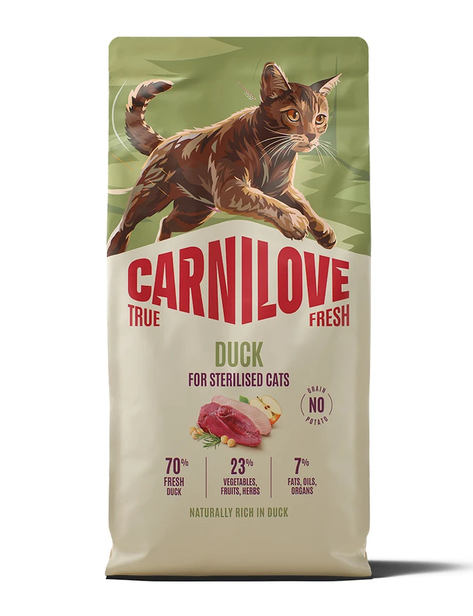True Fresh Cat Duck Sterilised Adult All Breeds