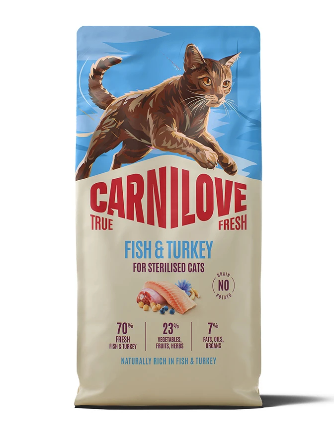 True Fresh Cat Fish & Turkey Sterilised Adult All Breeds