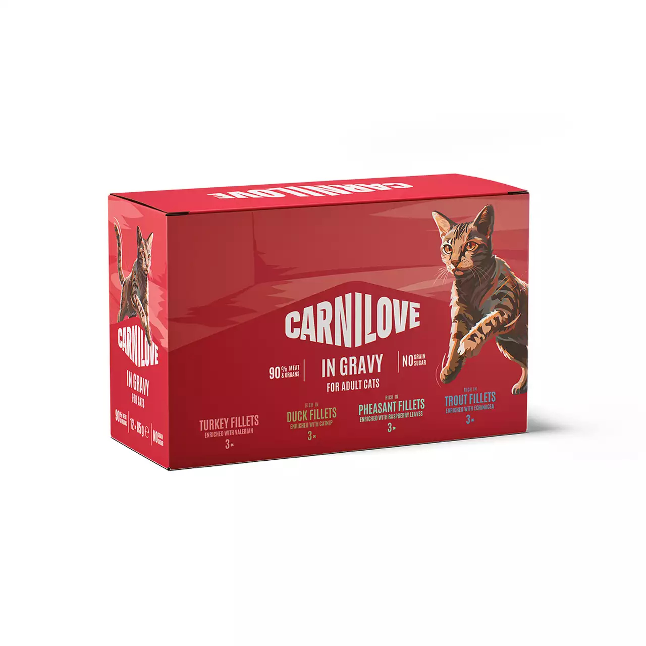 Cat Pouch Gravy Multipack 12x85g