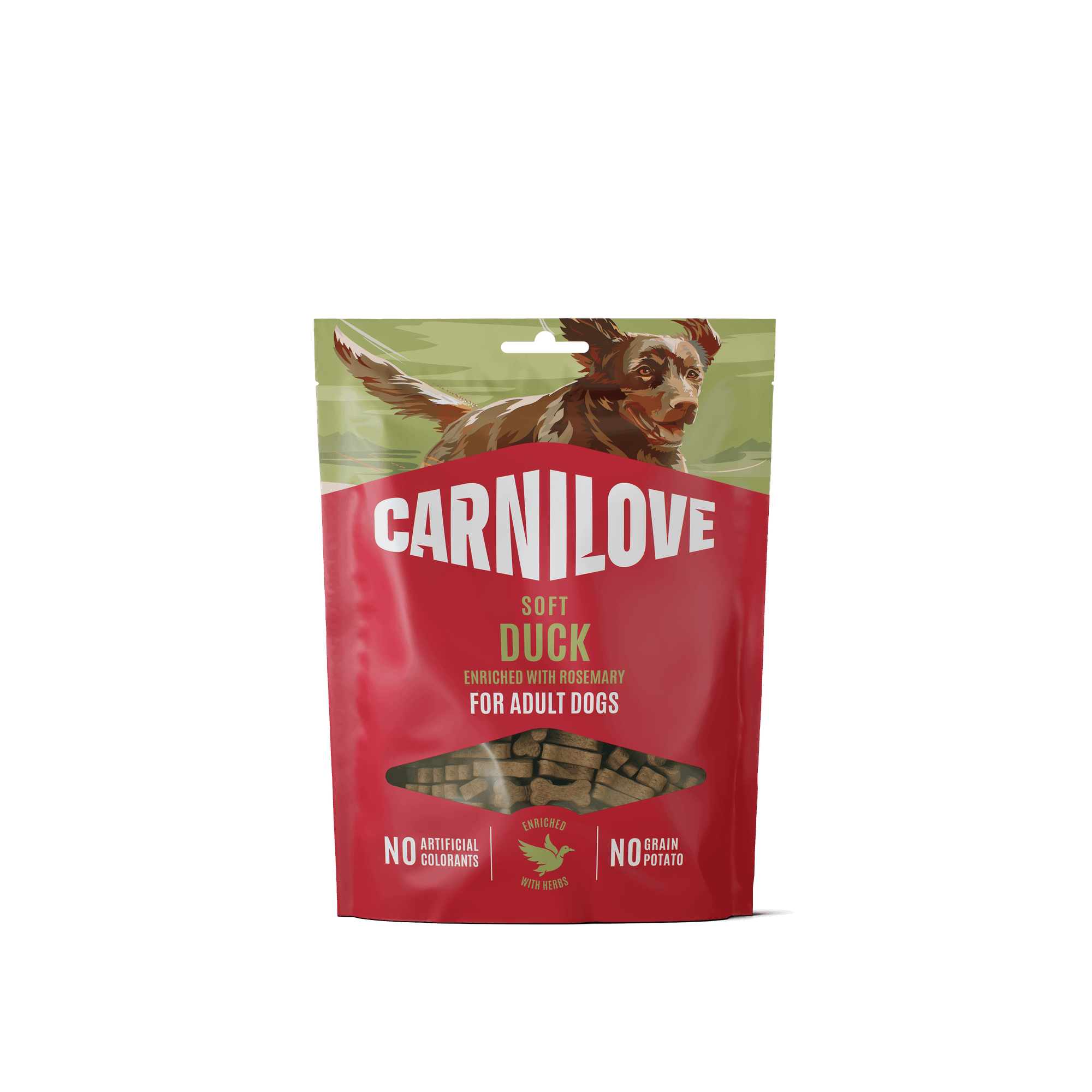 Dog Soft Snack Duck enriched with Rosemary 200g