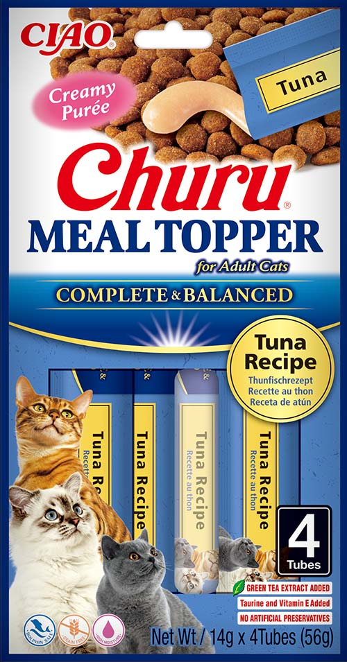 Cat Meal Topper Tuna 4x14g