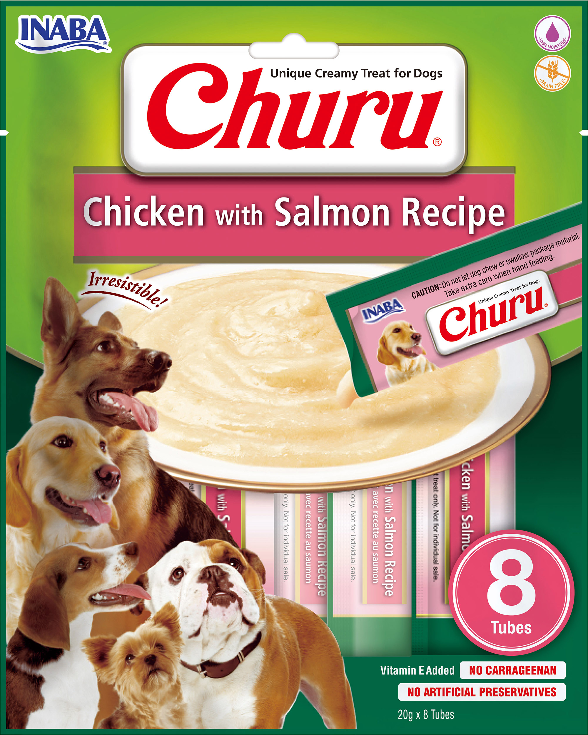 Dog Creamy Chicken with Salmon 8x20g