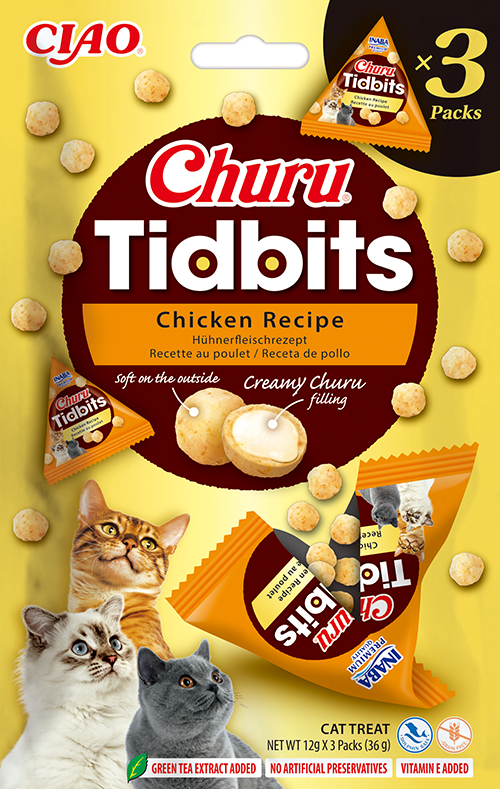 Tidbits 3p Chicken Recipe kattegodteri 3x12g