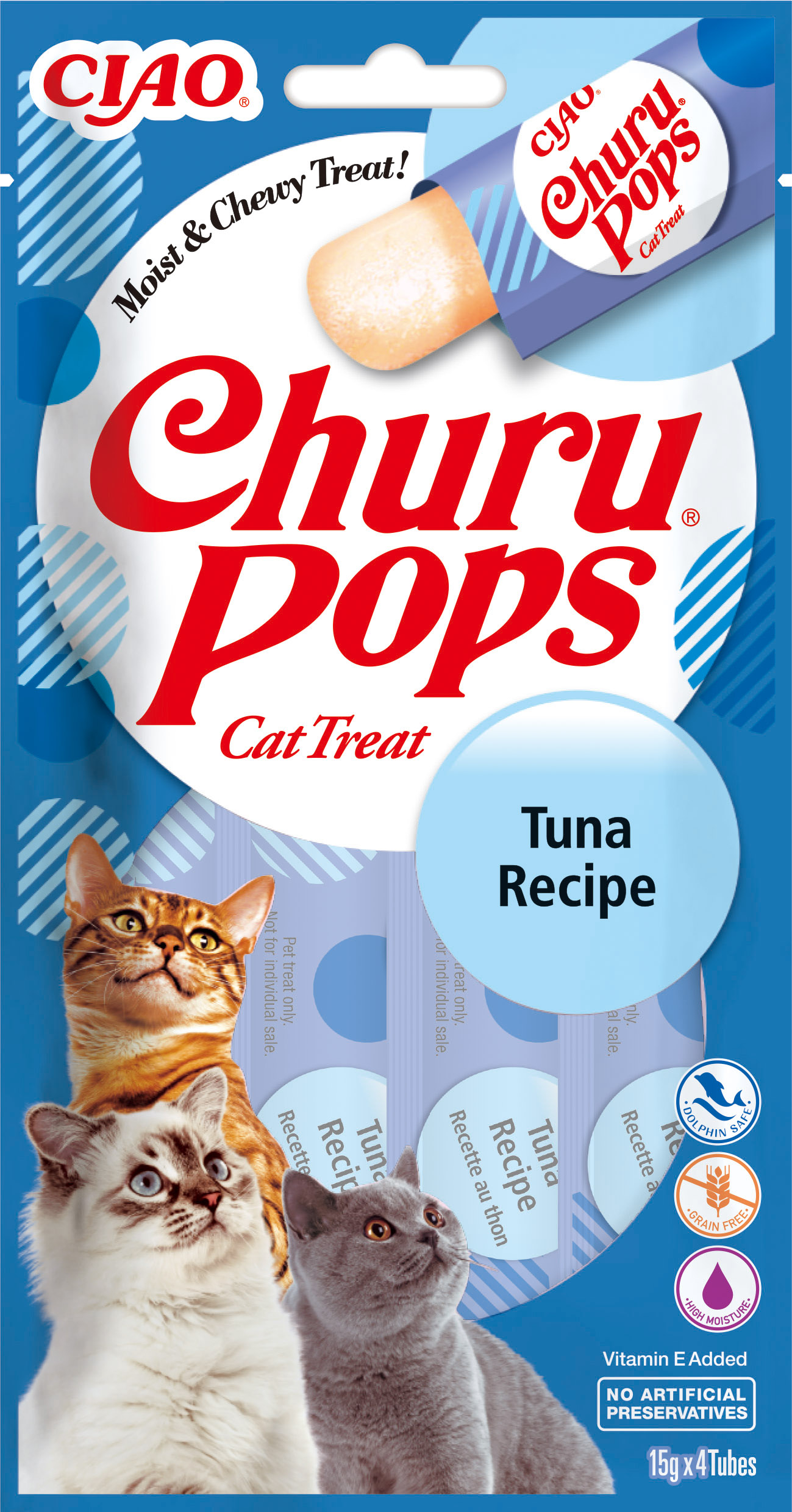 Cat Pops Tuna 4x15g