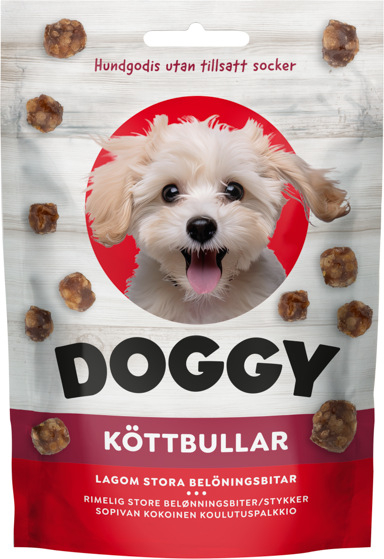 Hundgodis Mini-Köttbullar 50g