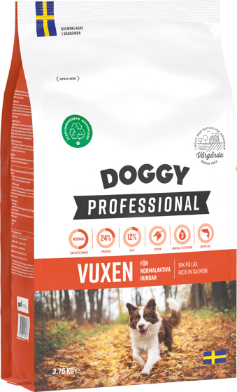 Professional Vuxen Torrfoder för hund