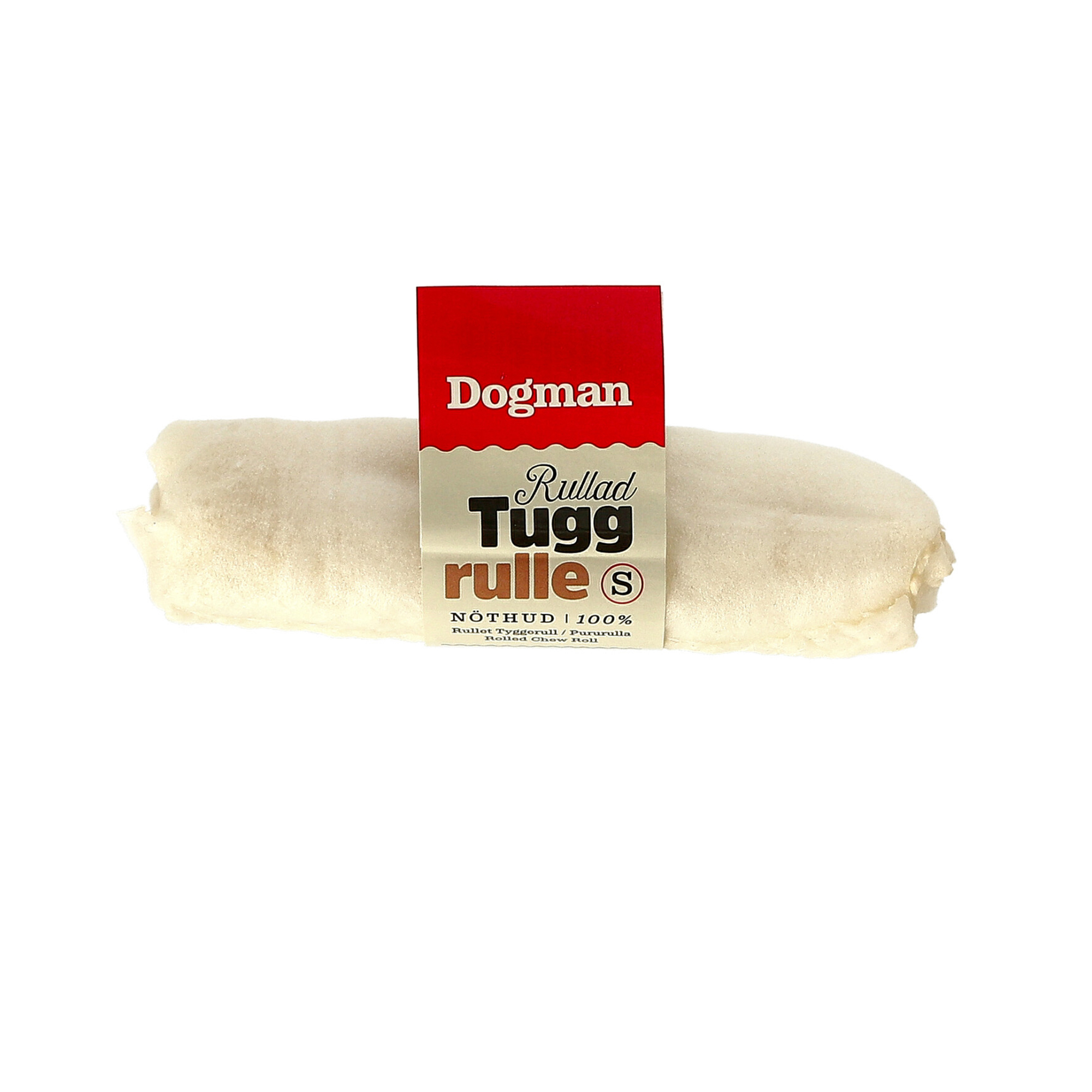 Tyggestang Rullet Uten Emballasje Hvit 12,5cm