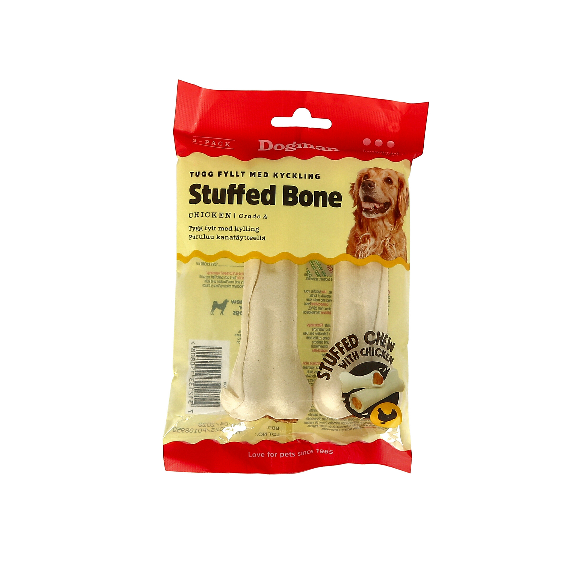 Tygg Fylt med Kylling 2p 12,5cm