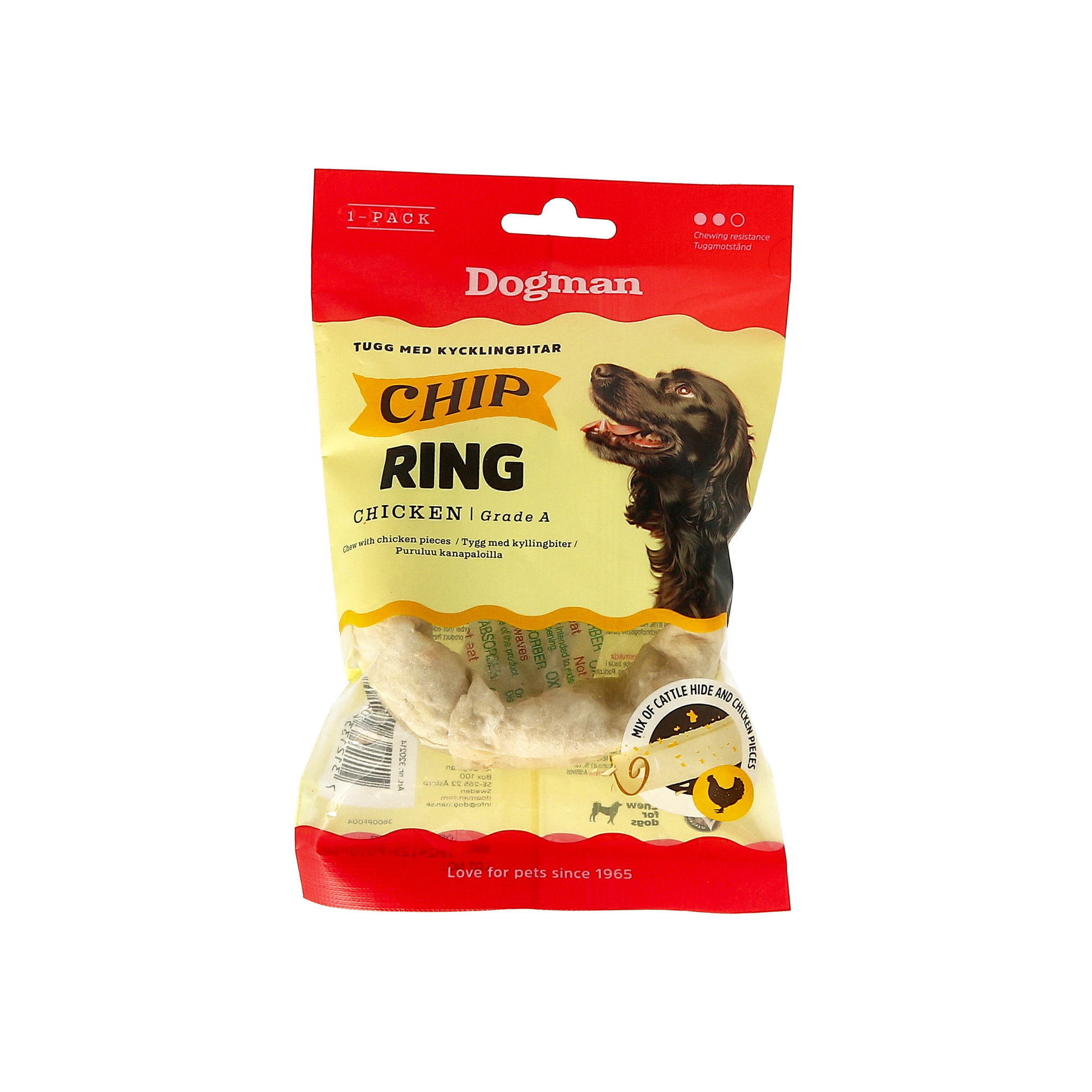 Tuggring med Kycklingbitar 60g