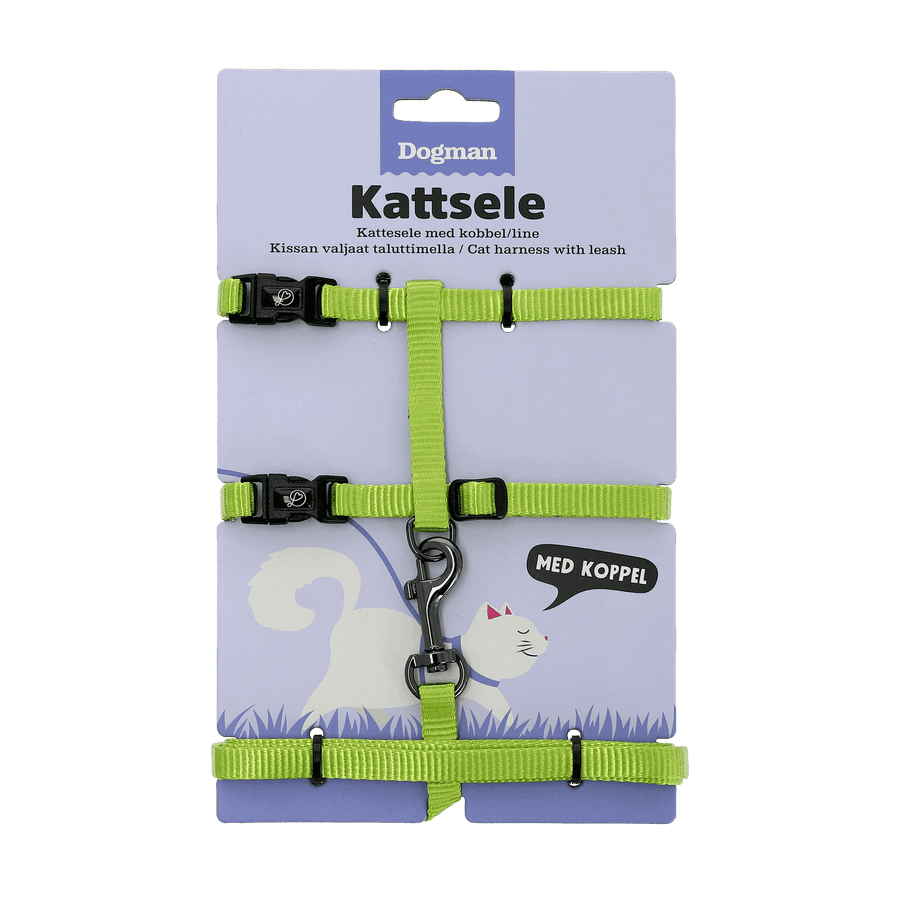 Kattsele-Set Findus Grön