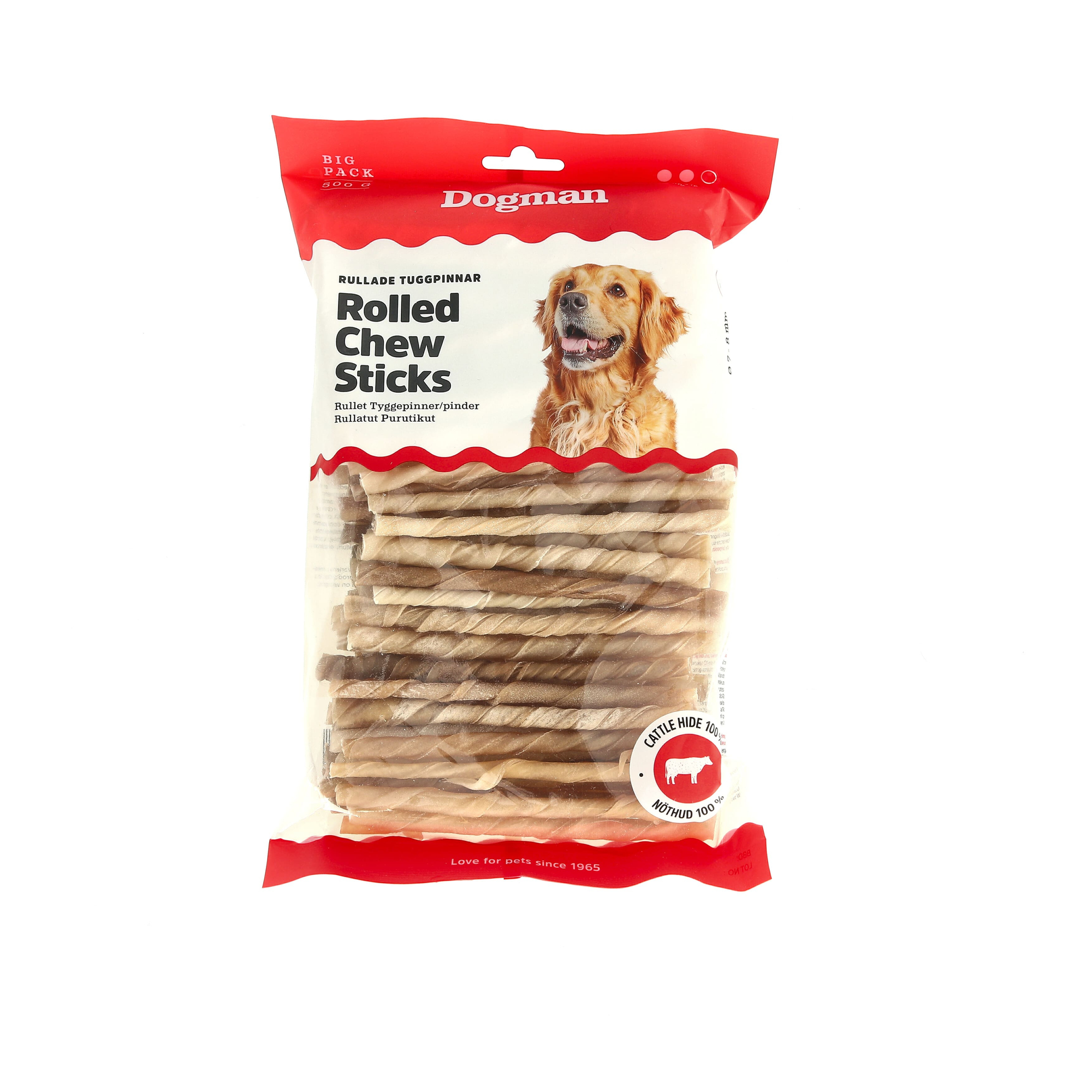 Purutikut rullatut 100kpl Ruskea 12,5cm