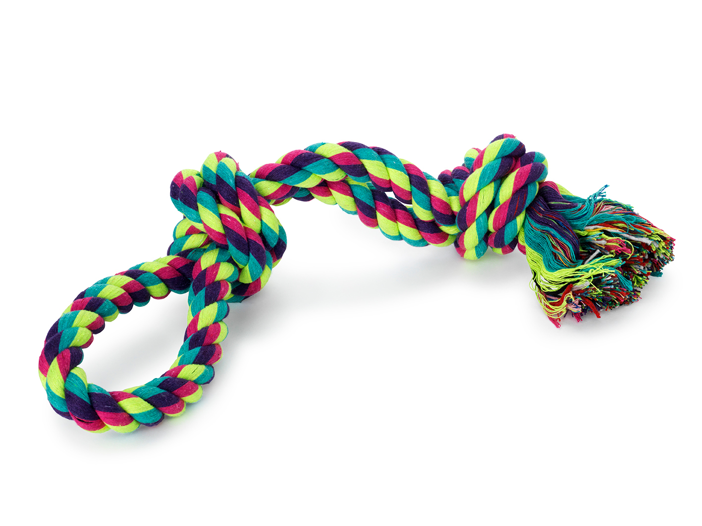 Leksak Rep Dubbel med Knutar