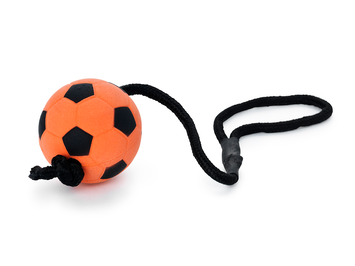 Leke Fotball med Snor Oransje