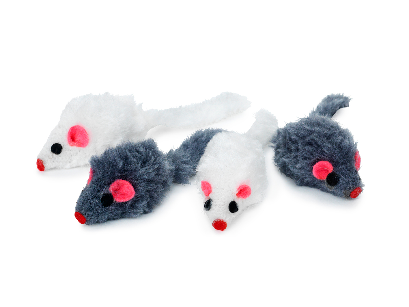 Kissanlelu hiiret 4kpl