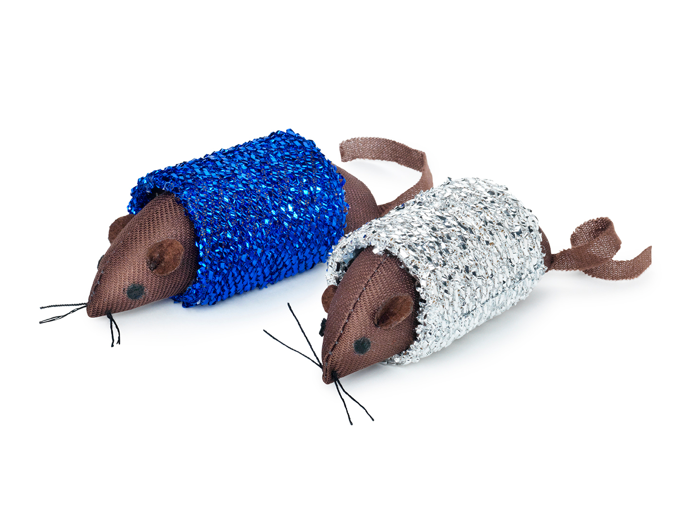 Kissanlelu hiiri kiiltävällä vyötäröllä 2kpl