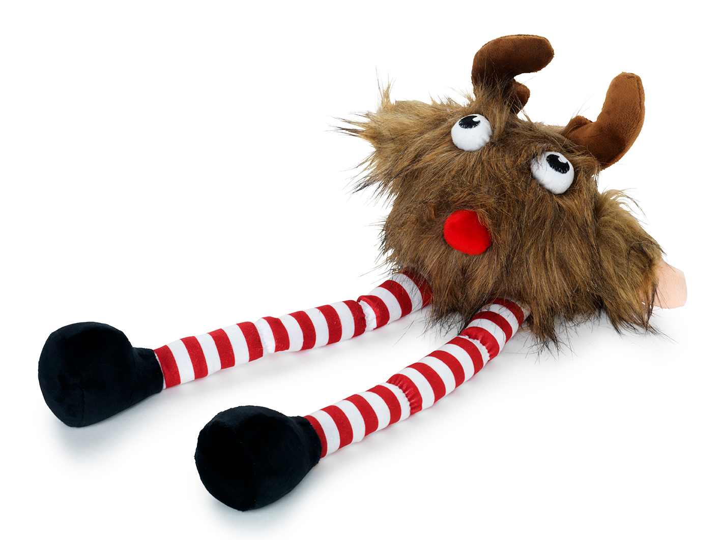 Julleksak Ren Långbening Brun