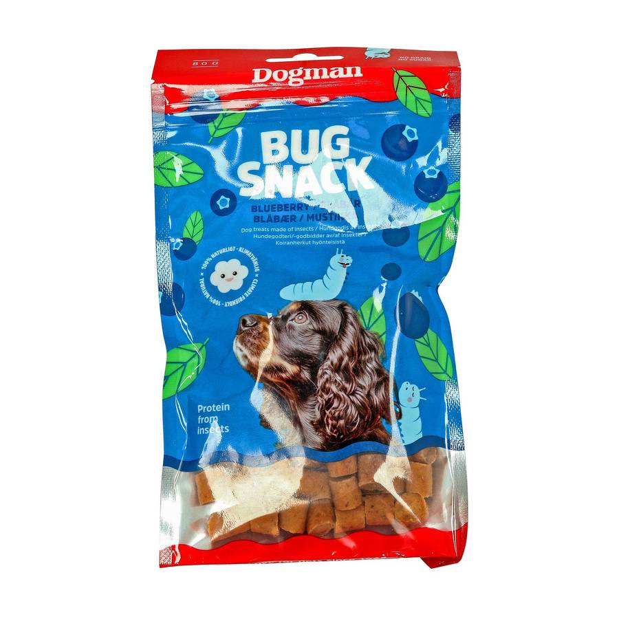 Bug Snack Blåbær 80g