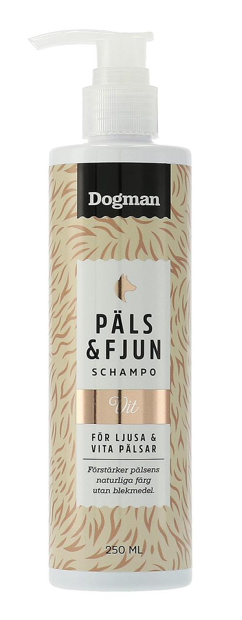 Päls & Fjun Hvit Hundesjampo 250ml