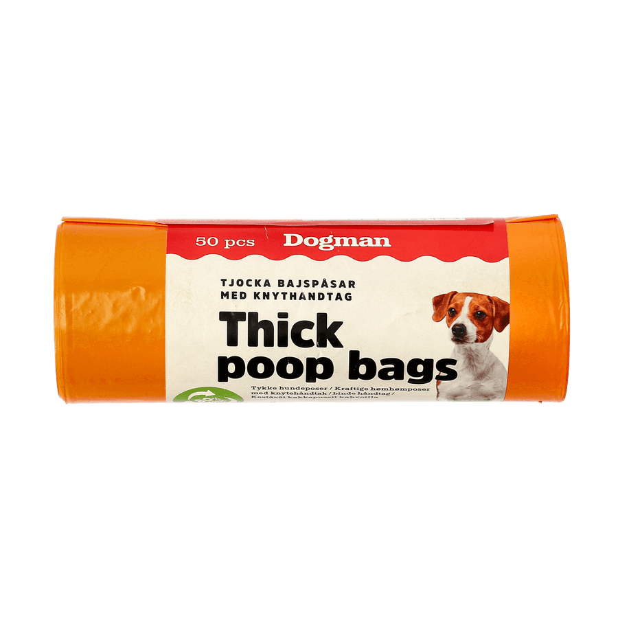 Kakkapussit kahvalla 50kpl Oranssi